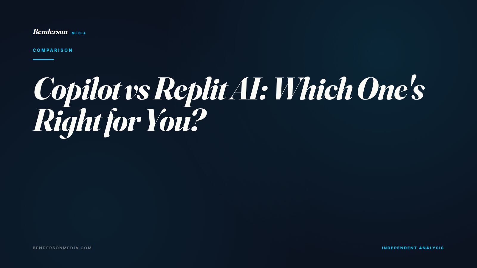 Copilot vs Replit AI: Which One’s Right for You?