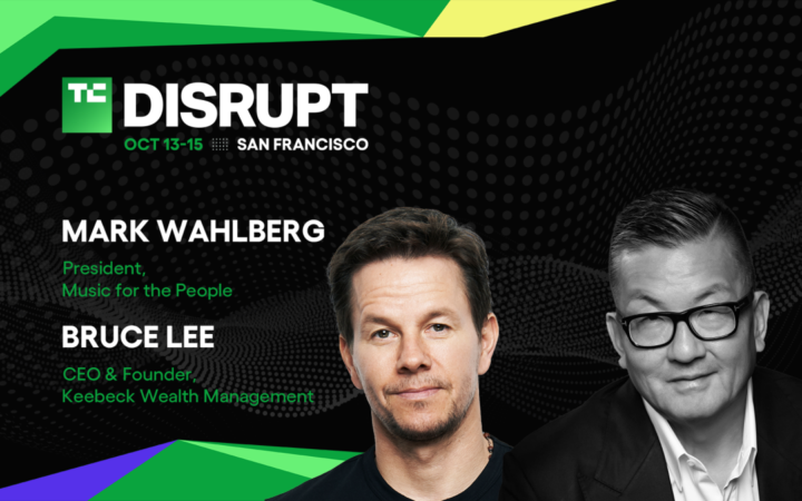 Mark Wahlberg at TechCrunch Disrupt 2026 Skips the Hype