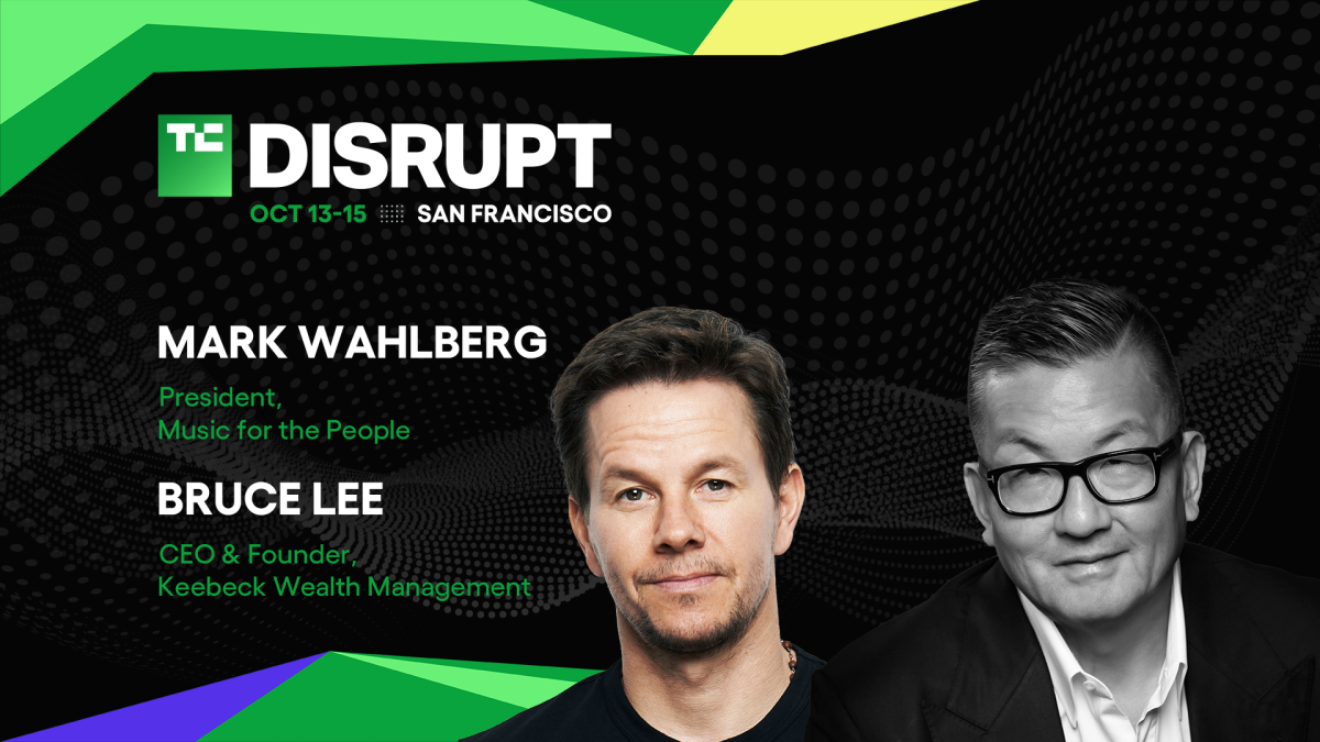 Mark Wahlberg at TechCrunch Disrupt 2026 Skips the Hype